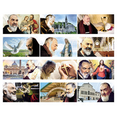 Calendario illustrato San Pio 2026 mensiletti
