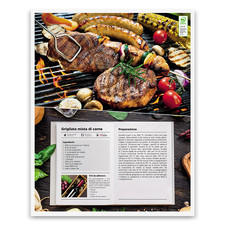 Calendario illustrato carni e macelleria 2026 retro