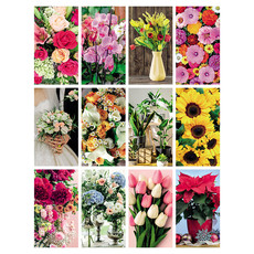 Calendario illustrato fiori 2026 mensiletti