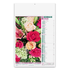 Calendario illustrato fiori 2026