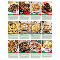 Calendario illustrato gastronomia 2026 mensiletti