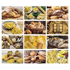 Calendario illustrato pane e pasta 2026