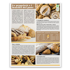Calendario illustrato pane e pasta 2026