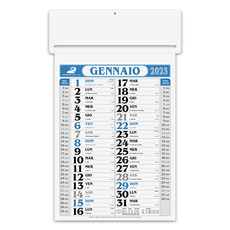 Calendario olandese girafoglio mignon 2023 blu