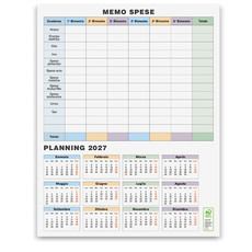 CalendaCalendario olandese multicolor tris 2026 retro