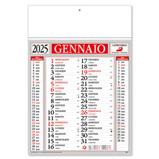 Calendario olandese trimensile 2025