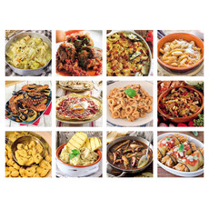 Calendario silhouette gastronomia 2026 mensiletti