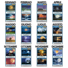 Calendario trimestrale lunario 2026 mensiletti
