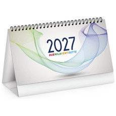 Calendario da tavolo mensile multicolor table 2027