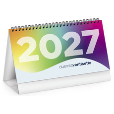 Calendario da tavolo swedish multicolor 2027