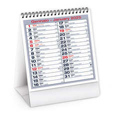 Calendario da tavolo tall table 2025