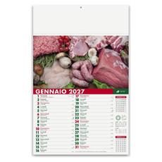 Calendario illustrato carni e macelleria 2027