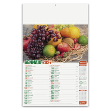 Calendario illustrato fruttivendolo frutta e verdura 2027