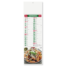Calendario silhouette gastronomia 2027