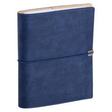 Agenda 15X21 portafoglio 2024 con elastico blu