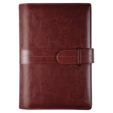 Agenda portafoglio 2025 15x21 in ecopelle bordeaux