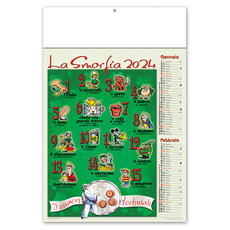 Calendario illustrato La Smorfia 2024