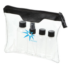 Borsa toilette per aereo personalizzata