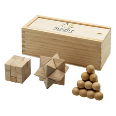 Gioco rompicapo in legno