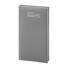 Agendina 2026 settimanale tascabile grigio