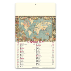 Calendario antiche mappe 2026