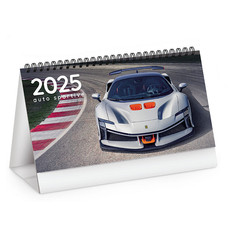 Calendario da tavolo auto sportive 2025