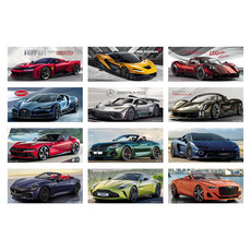 Calendario da tavolo auto sportive 2026 mensiletti