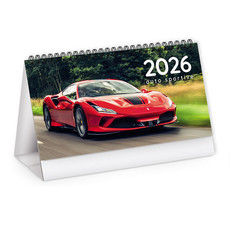 Calendario da tavolo auto sportive 2026
