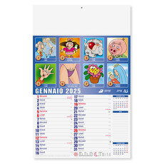 Calendario illustrato Cabala 2025