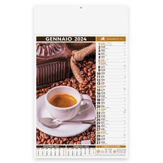 Calendario illustrato Caffè e Bar 2024