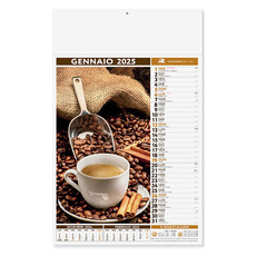 Calendario illustrato Caffè e Bar 2025