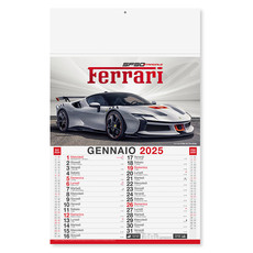Calendario illustrato auto sportive 2025