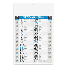Calendario olandese classic 2026 blu