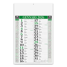 Calendario olandese classic 2026 verde