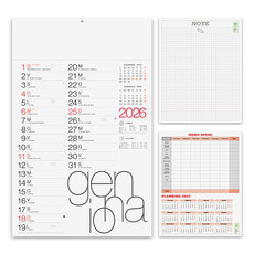 Calendario olandese moderno 2026 dettaglio