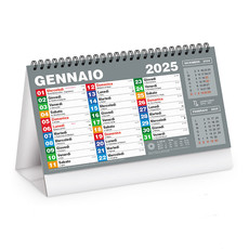 Calendario da tavolo Block Table 2025
