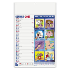Calendario illustrato Cabala 2027