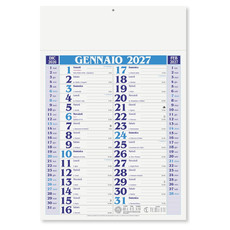 Calendario olandese medio 2027 blu