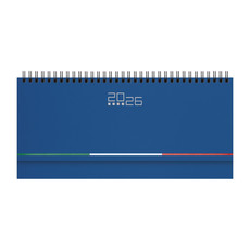 Planning base settimanale da scrivania 2026 tricolore