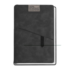 Agenda giornaliera 15x21 nero