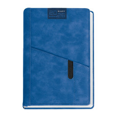 Agenda giornaliera 15x21 blu royal