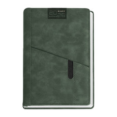 Agenda giornaliera 15x21 verde