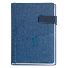 Agenda giornaliera termovirante blu