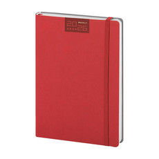 Agenda settimanale flessibile Calamus rosso