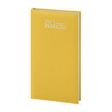 Agendina 2026 settimanale tascabile giallo