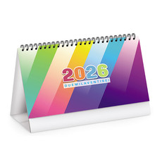 Calendario da tavolo swedish multicolor 2026 - copertina