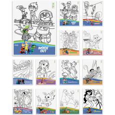 Calendario illustrato fiabe per bambini 2026 - retro da colorare