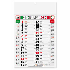 Calendario olandese Italia tricolore 2024