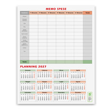 Calendario olandese Italia tricolore 2026 retro