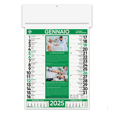Calendario passafoglio farmacia 2025